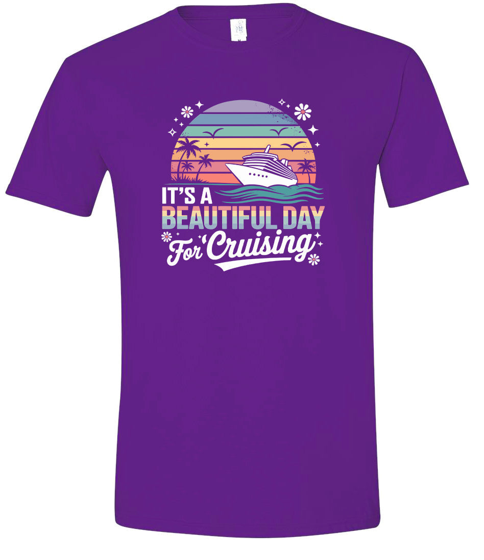 Beautiful Day for Cruising Adult Gildan Soft Shirt