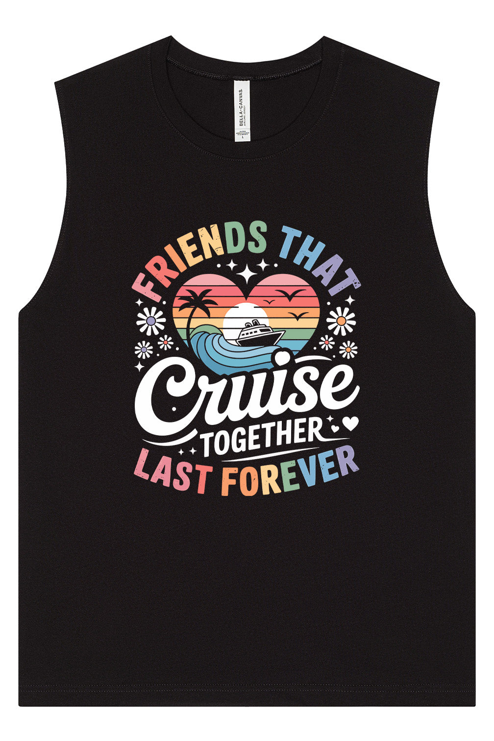 Friends That Cruise Together Muscle Tank