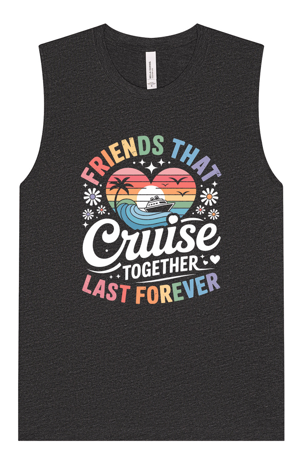 Friends That Cruise Together Muscle Tank