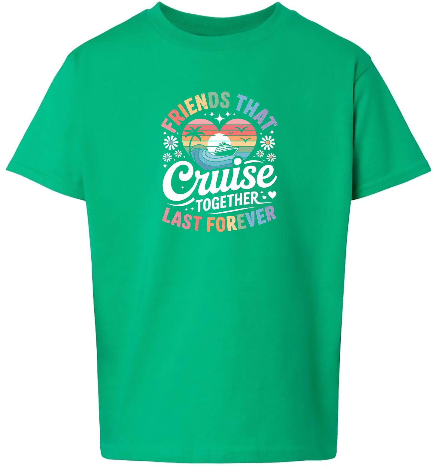 Friends That Cruise Together Children's Gildan Soft Shirt