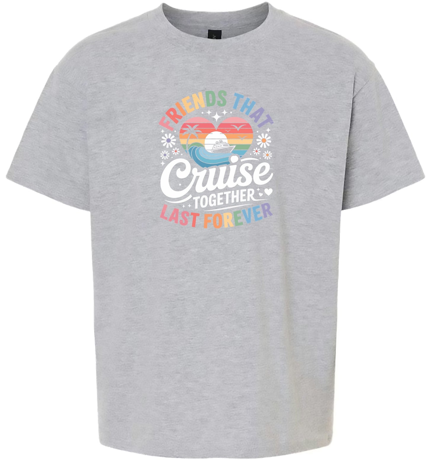 Friends That Cruise Together Children's Gildan Soft Shirt