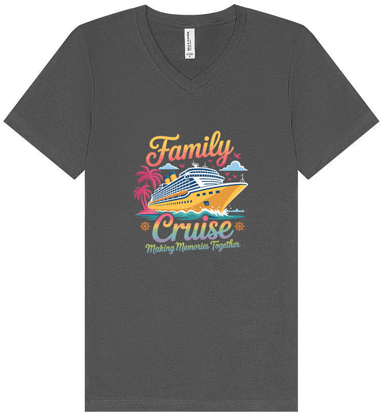 Family Cruise Unisex V-Neck Shirt