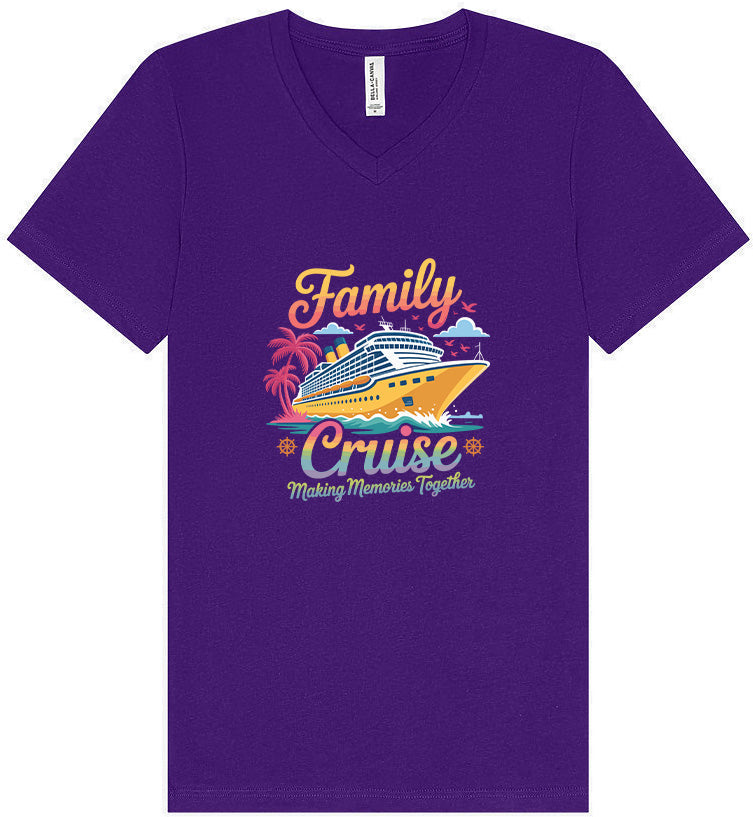 Family Cruise Unisex V-Neck Shirt