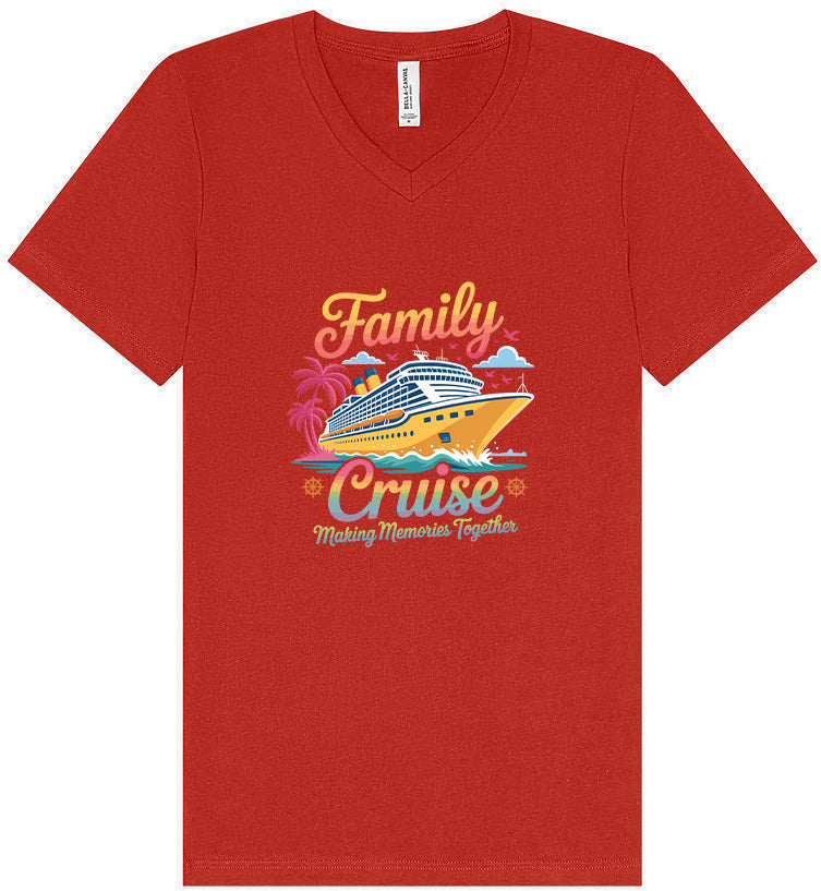 Family Cruise Unisex V-Neck Shirt