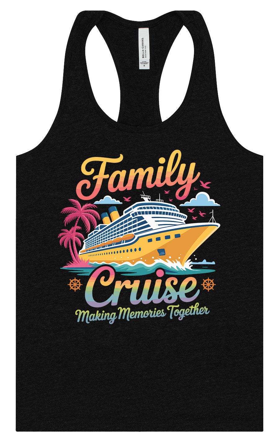 Family Cruise Women's Racerback Tank