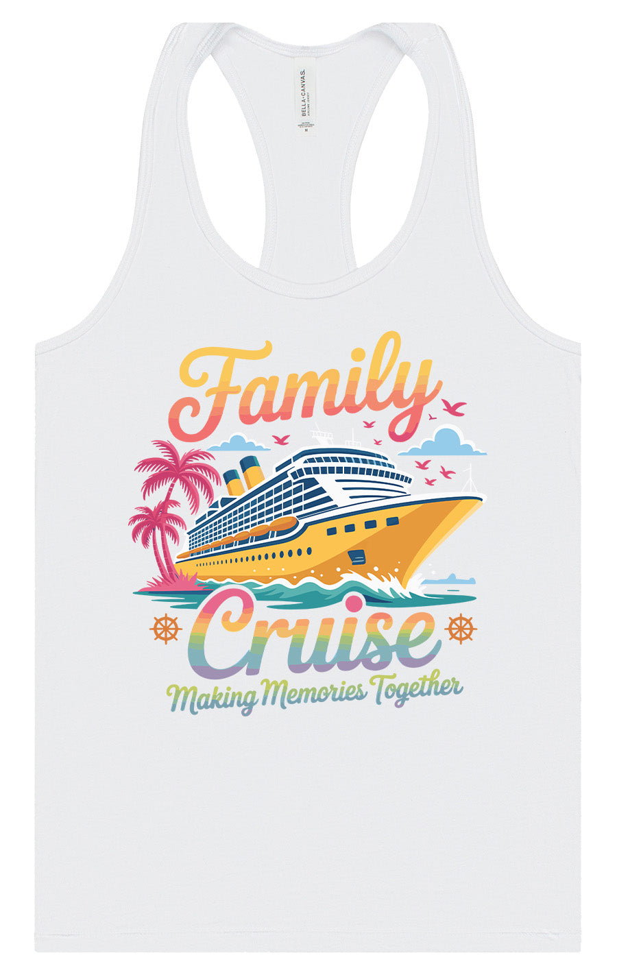 Family Cruise Women's Racerback Tank