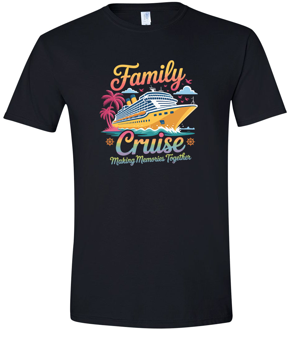 Family Cruise Adult Gildan Soft Shirt