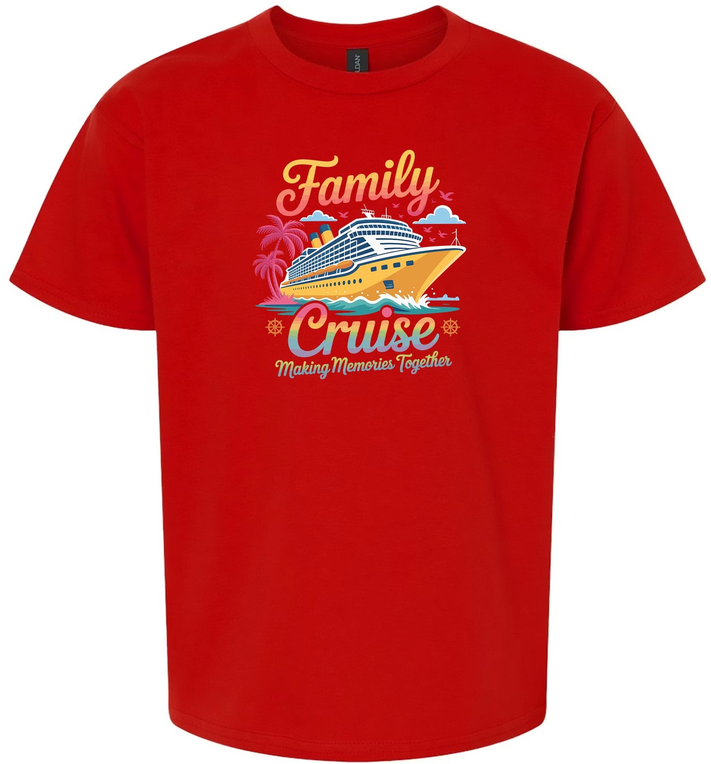 Family Cruise Children's Gildan Soft Shirt