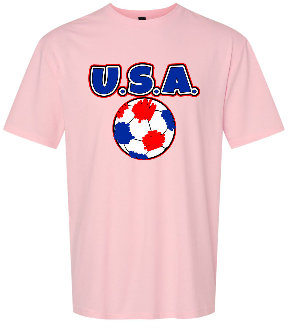 USA Soccer Children's Gildan Soft Shirt