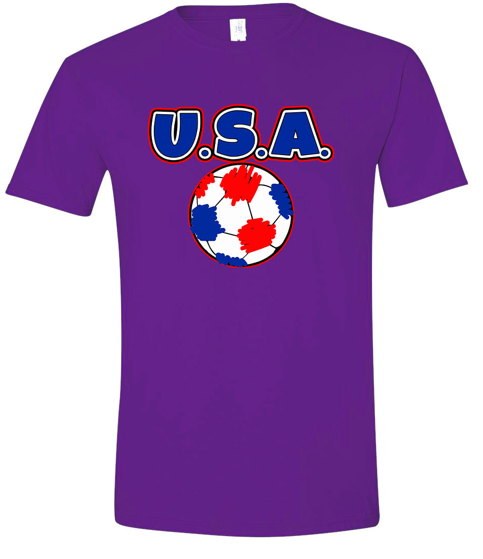 USA Soccer Children's Gildan Soft Shirt