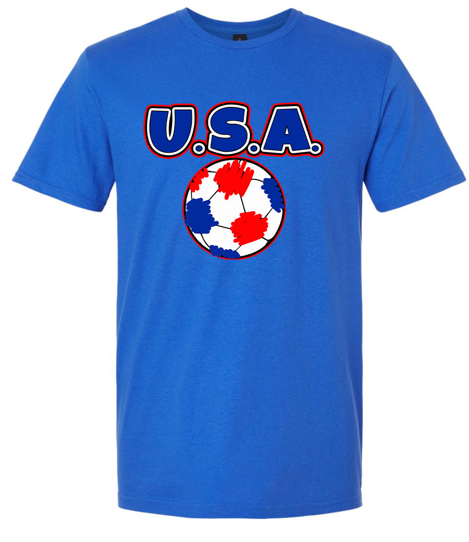 USA Soccer Children's Gildan Soft Shirt