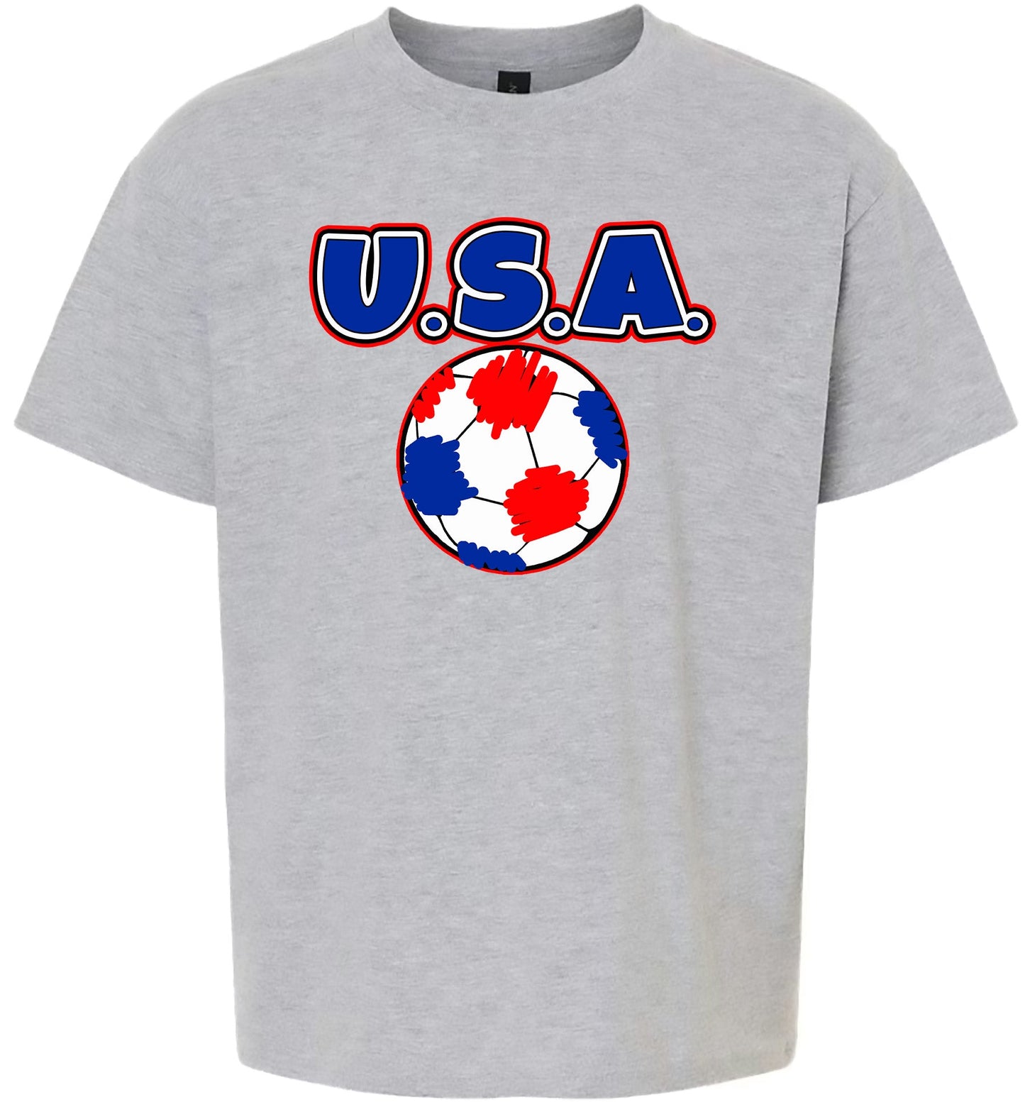 USA Soccer Adult Gildan Soft Shirt