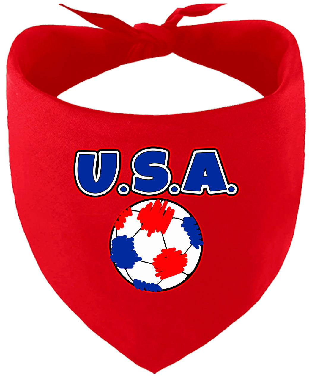 USA Soccer Pet Bandana