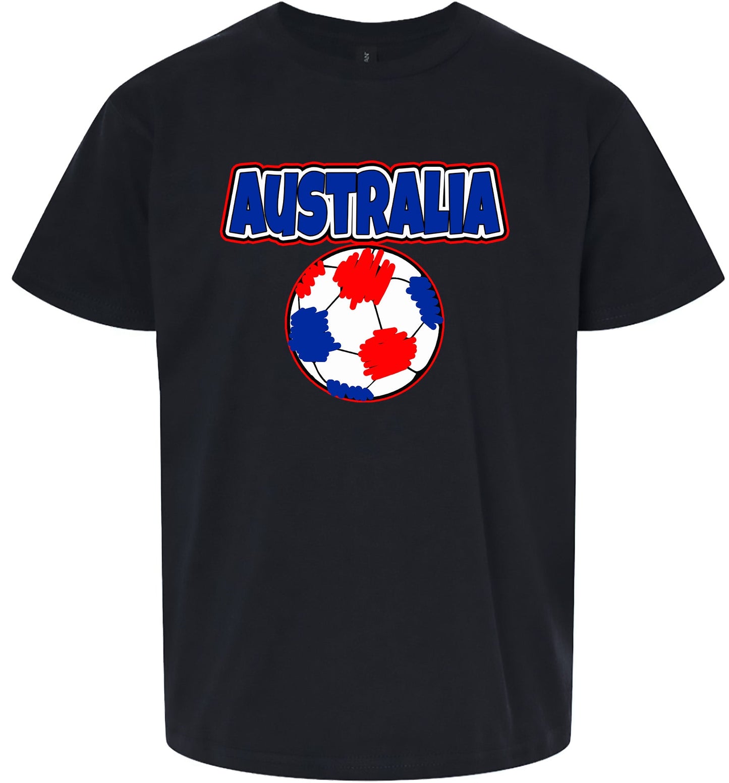 Australia Soccer Children's Gildan Soft Shirt