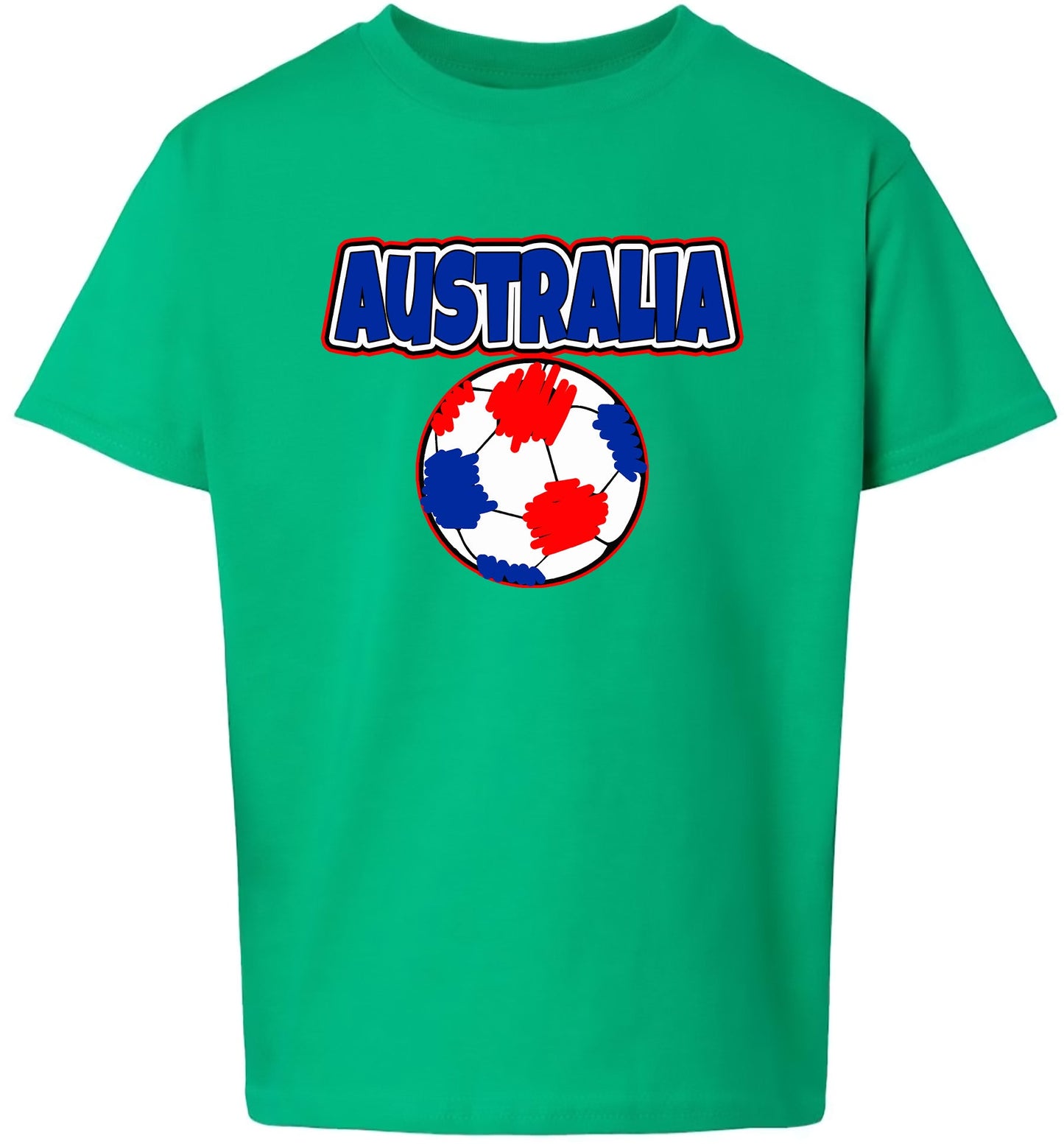 Australia Soccer Children's Gildan Soft Shirt