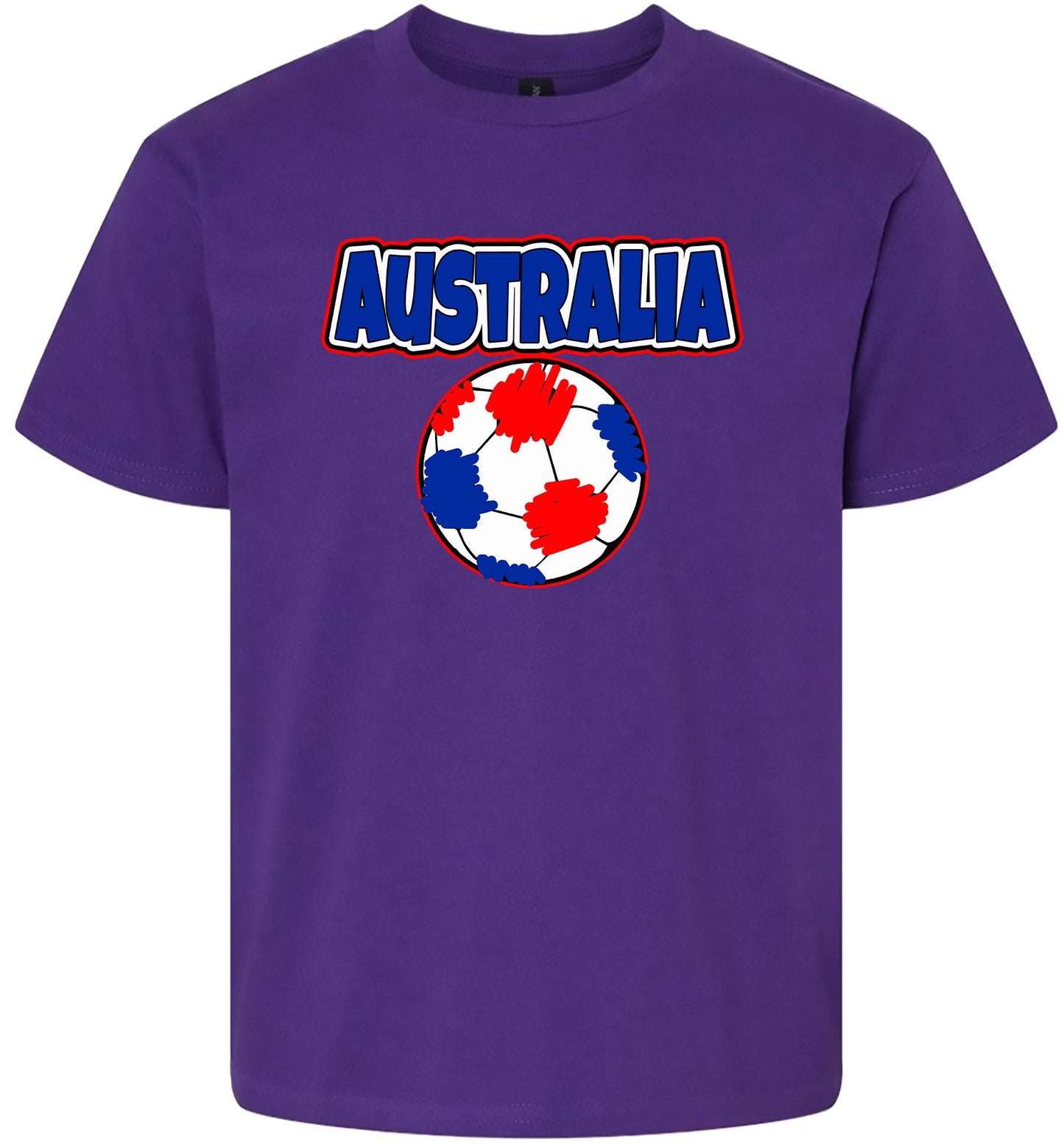 Australia Soccer Children's Gildan Soft Shirt