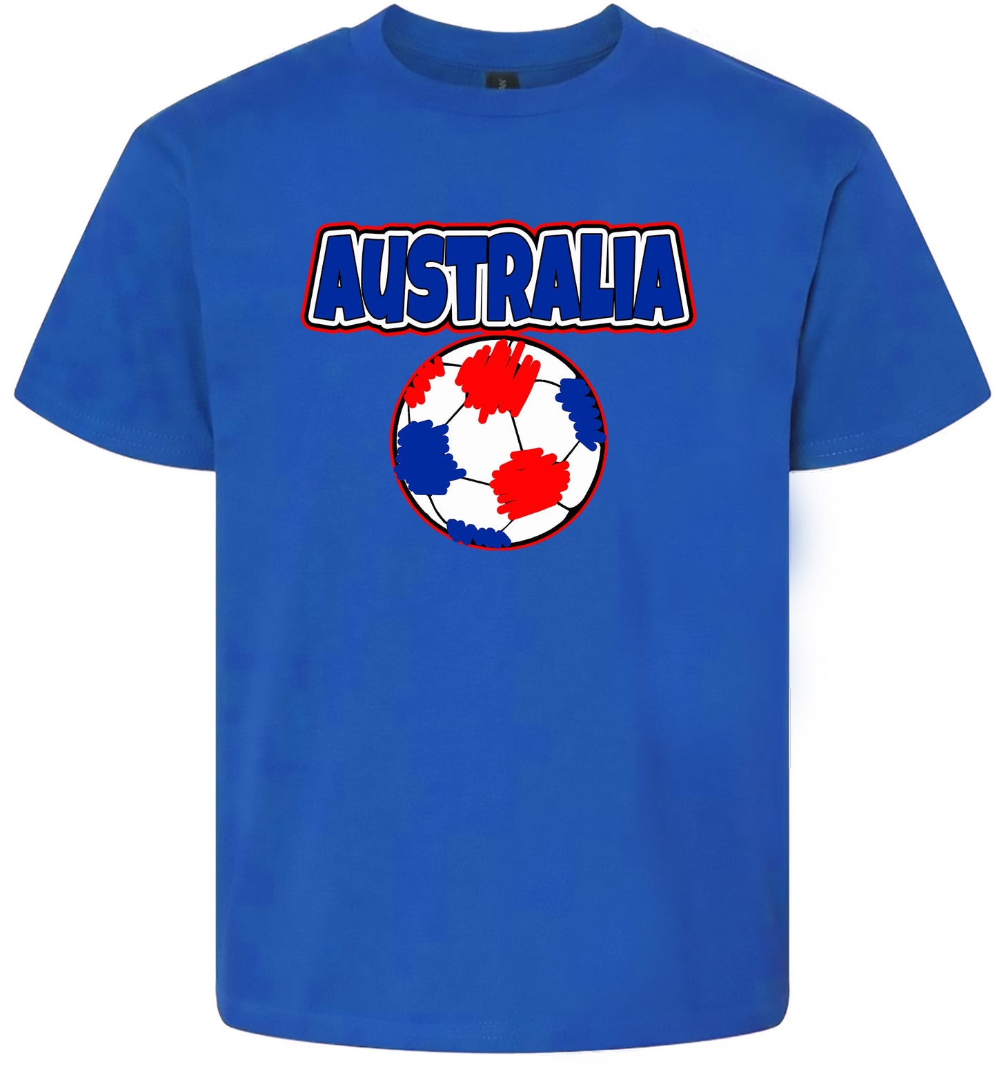 Australia Soccer Children's Gildan Soft Shirt