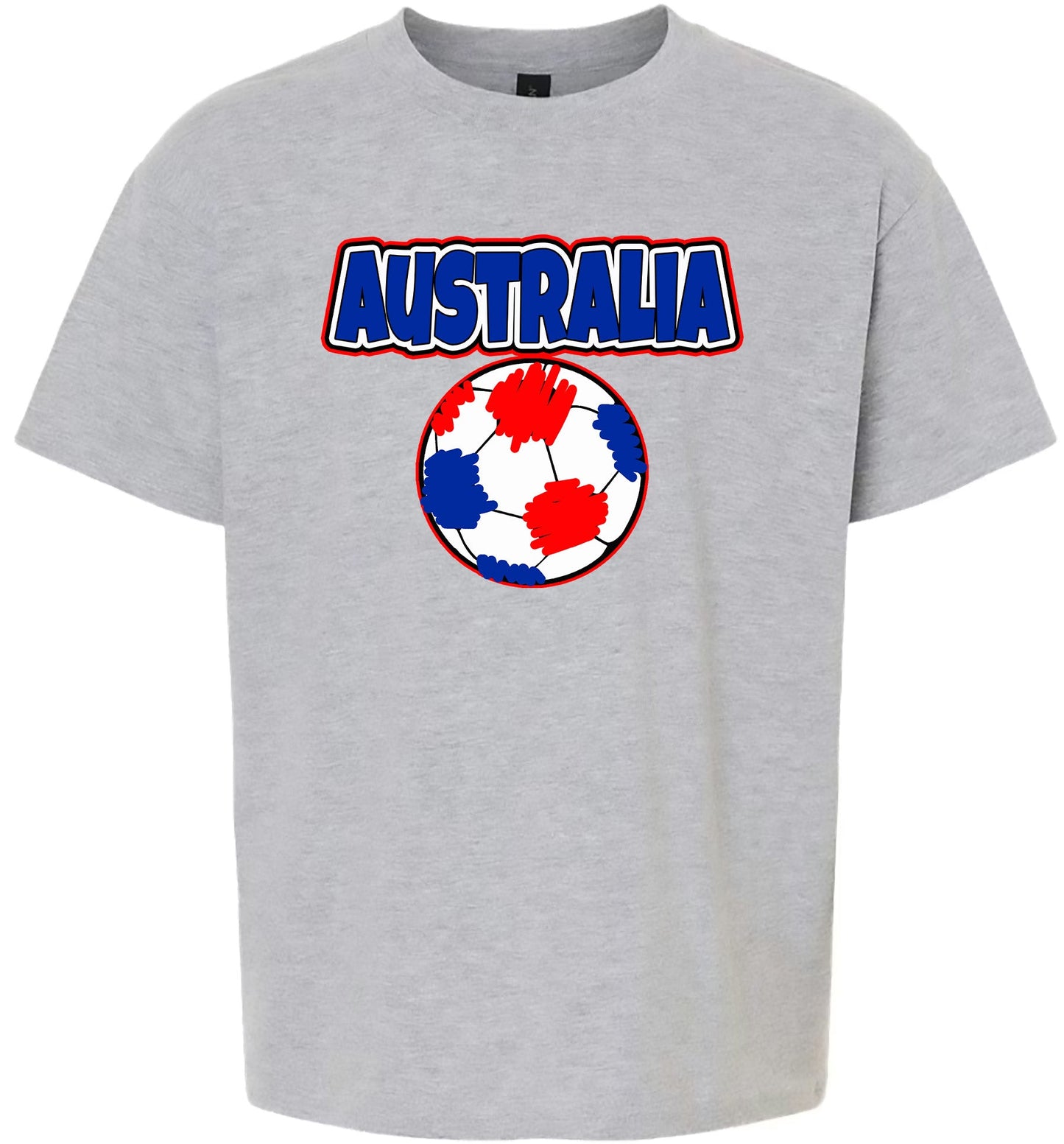 Australia Soccer Children's Gildan Soft Shirt