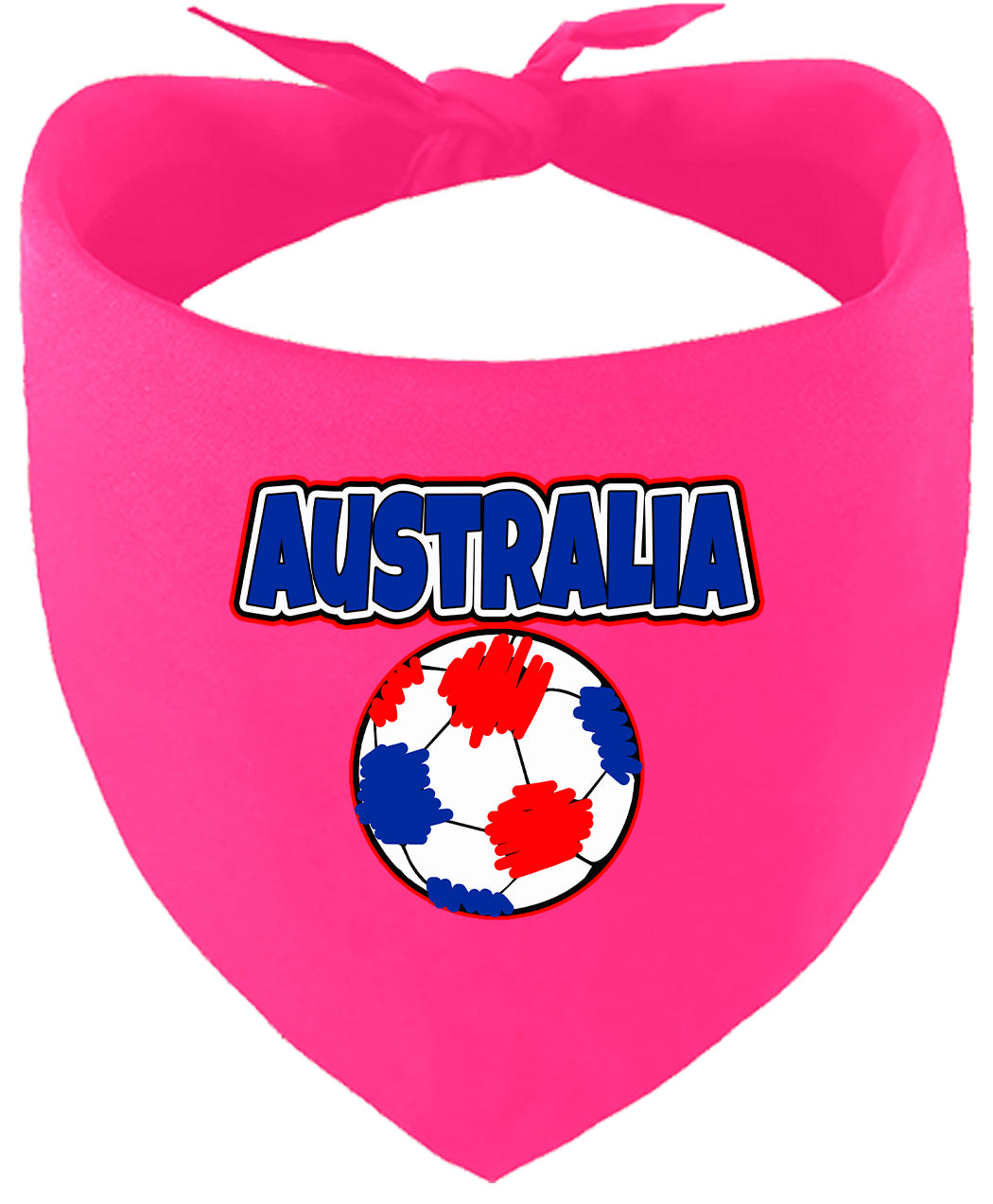 Australia Soccer Pet Bandana