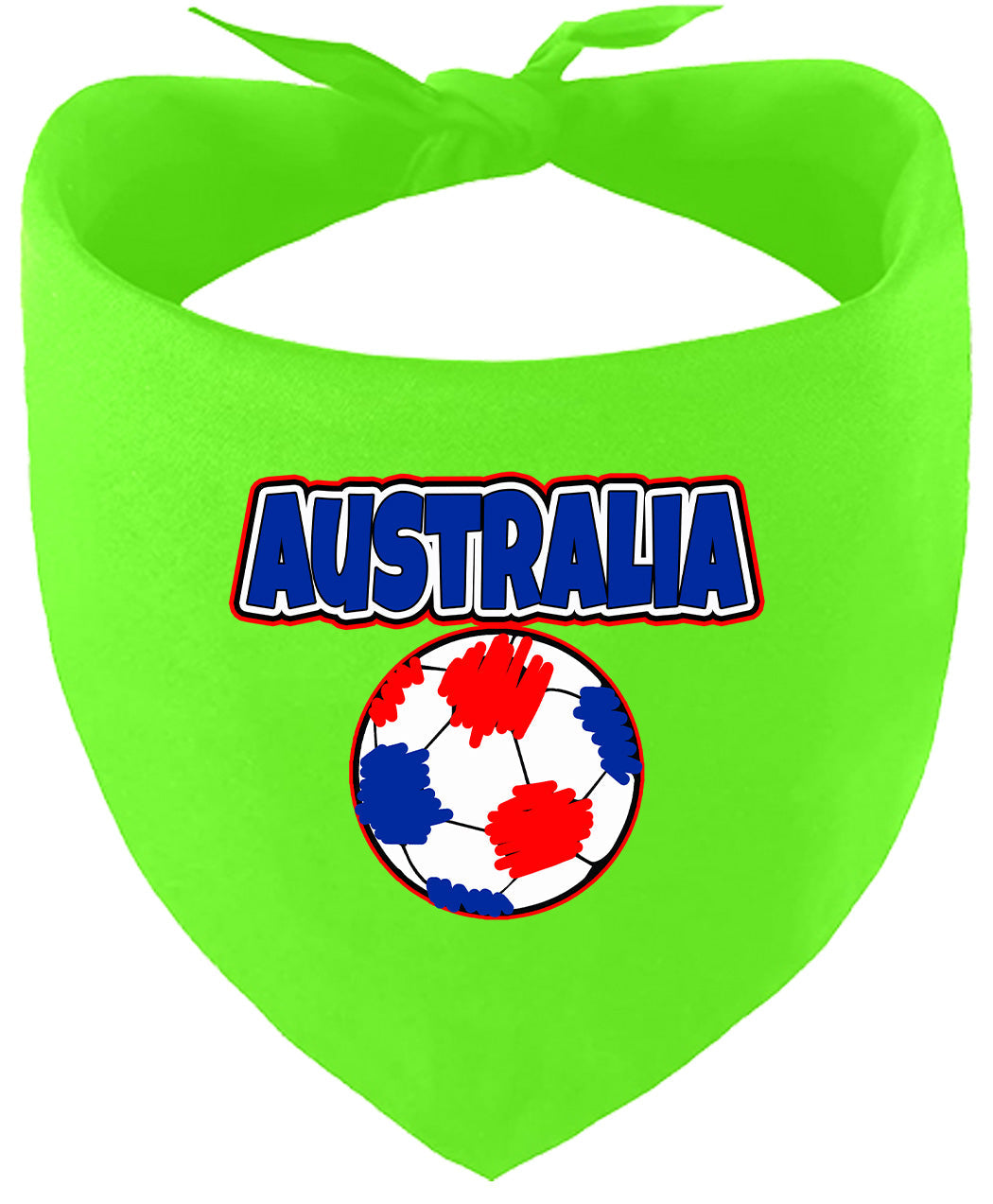 Australia Soccer Pet Bandana