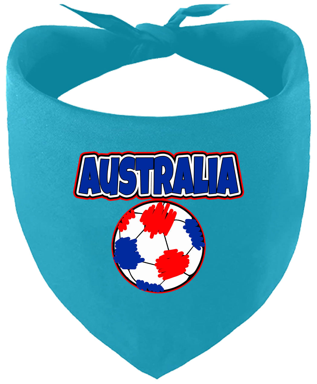 Australia Soccer Pet Bandana