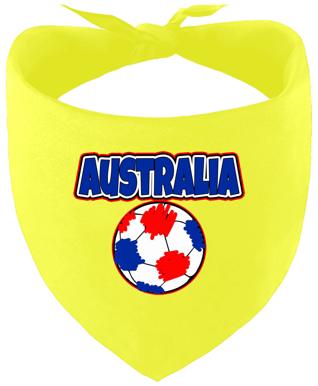 Australia Soccer Pet Bandana