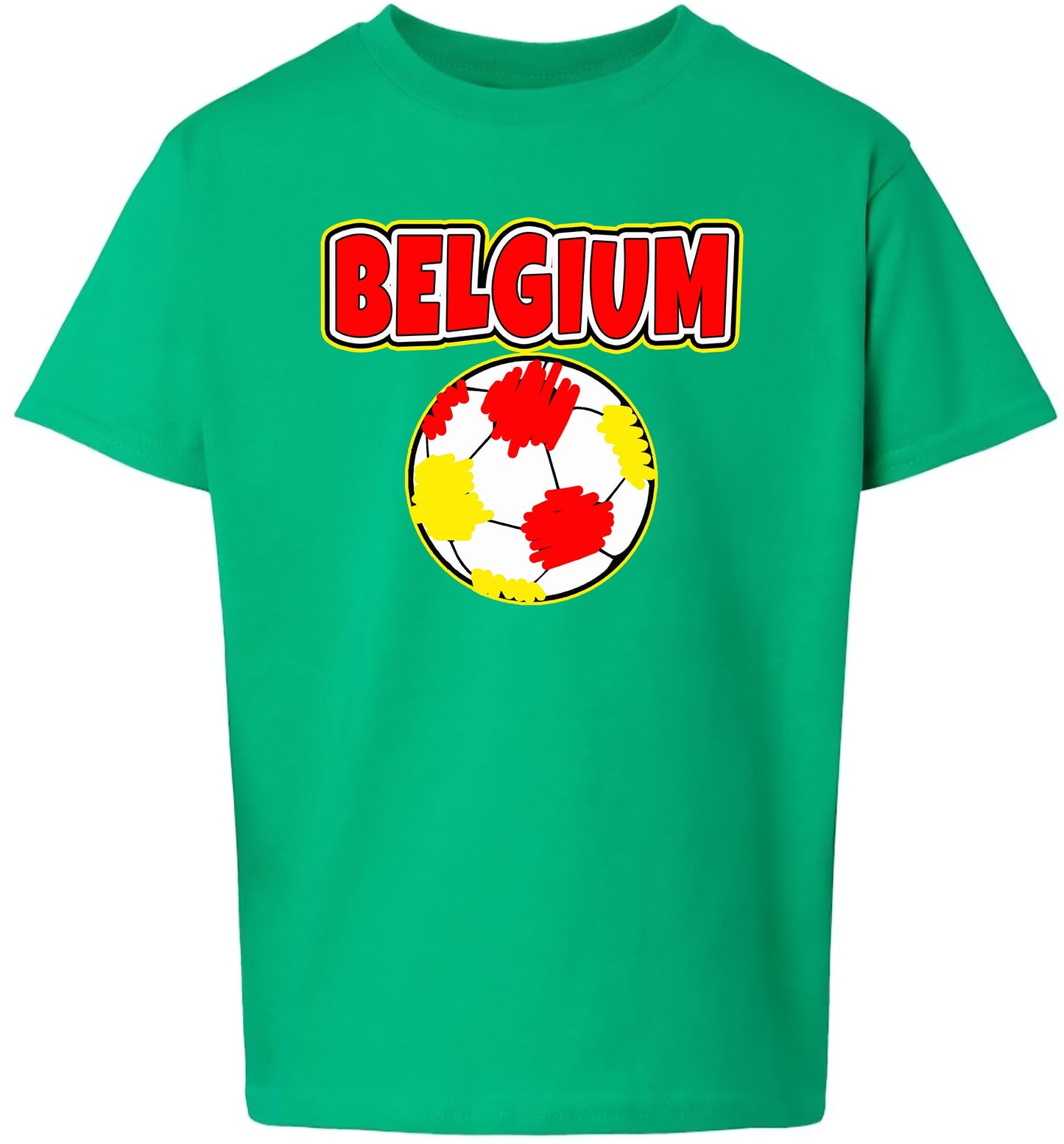 Belgium Soccer Children's Gildan Soft Shirt