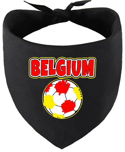 Belgium Soccer Pet Bandana
