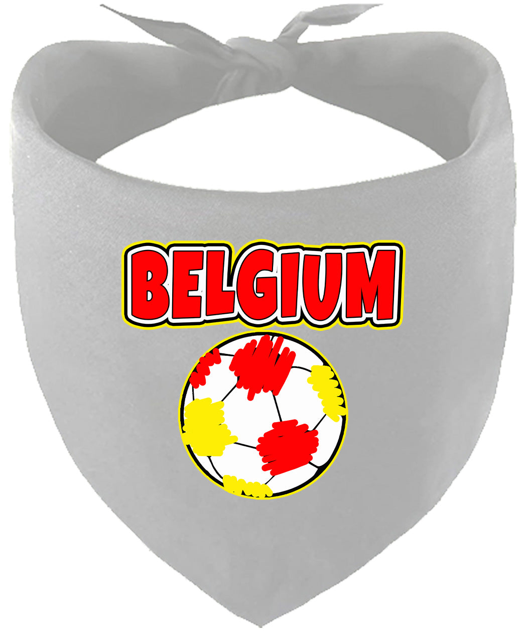 Belgium Soccer Pet Bandana
