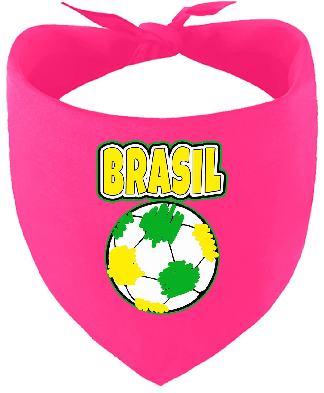 Brazil Soccer Pet Bandana