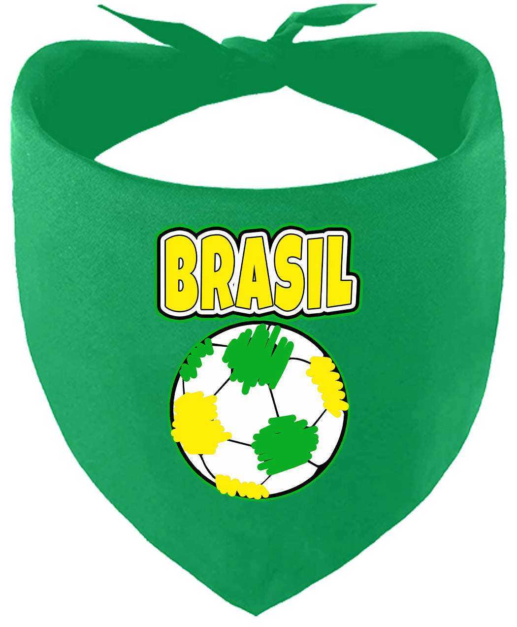 Brazil Soccer Pet Bandana