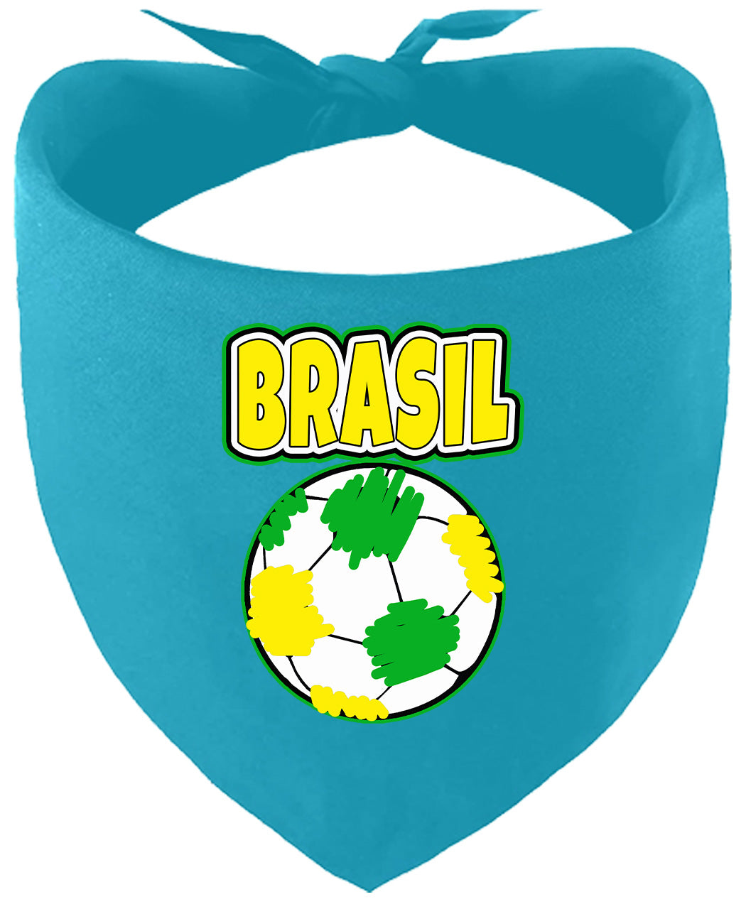 Brazil Soccer Pet Bandana