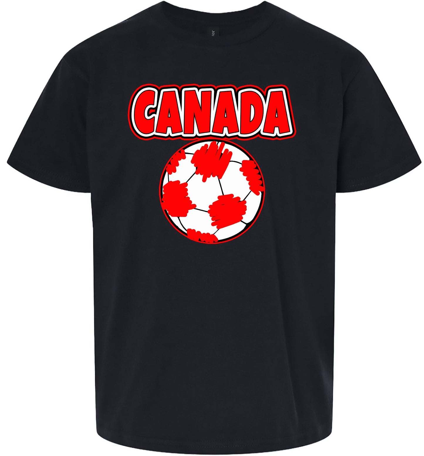 Canada Soccer Children's Gildan Soft Shirt