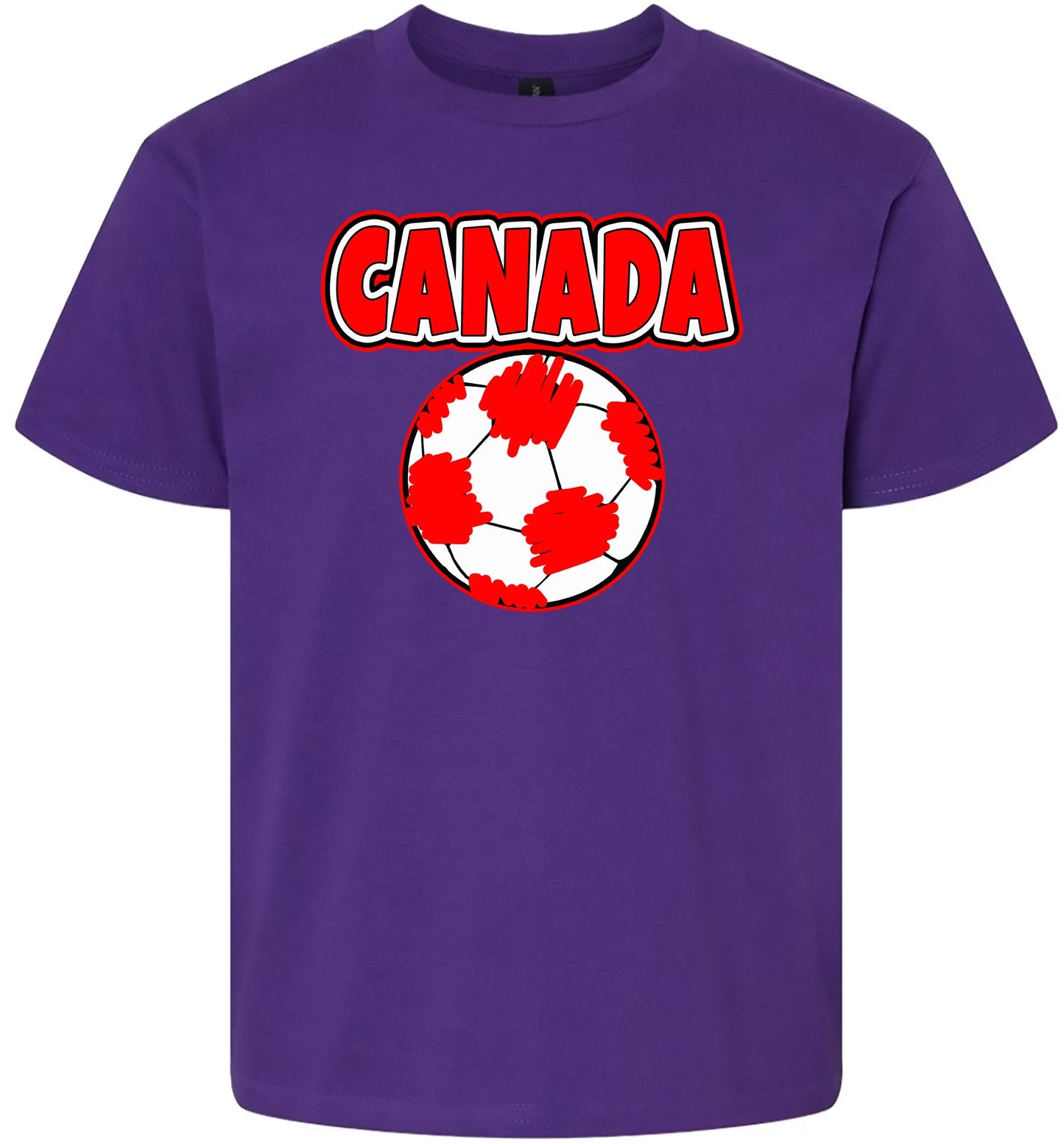 Canada Soccer Children's Gildan Soft Shirt