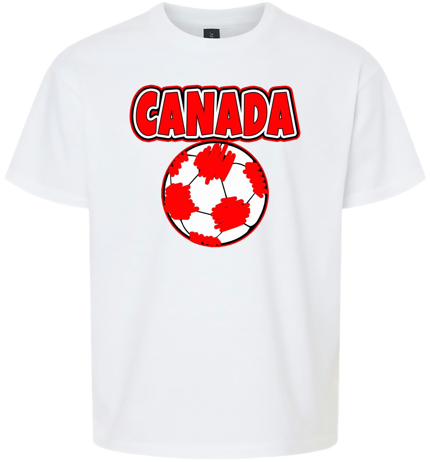 Canada Soccer Children's Gildan Soft Shirt