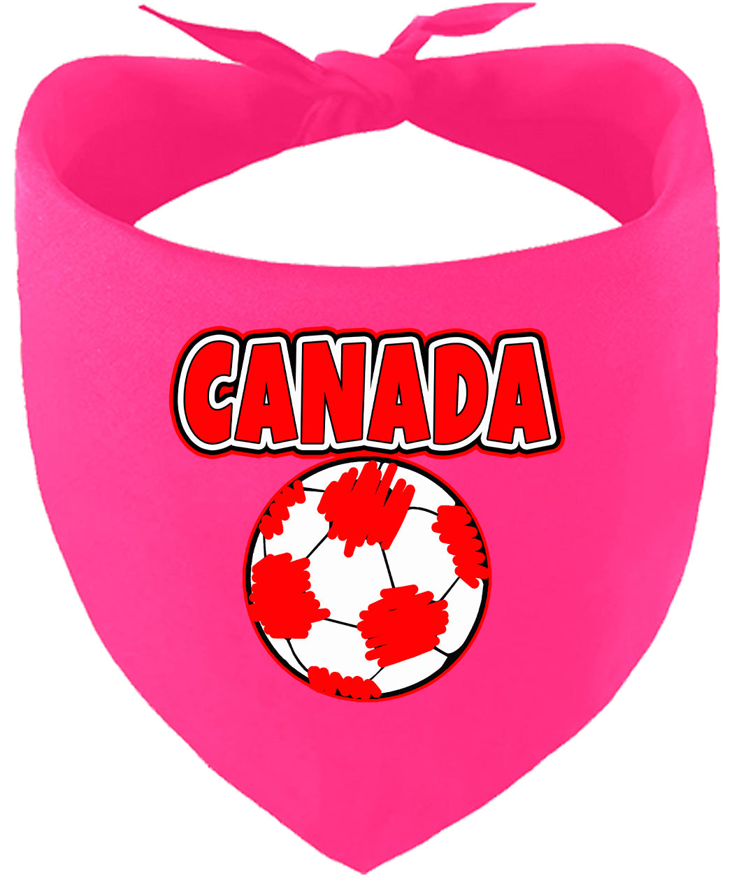 Canada Soccer Pet Bandana