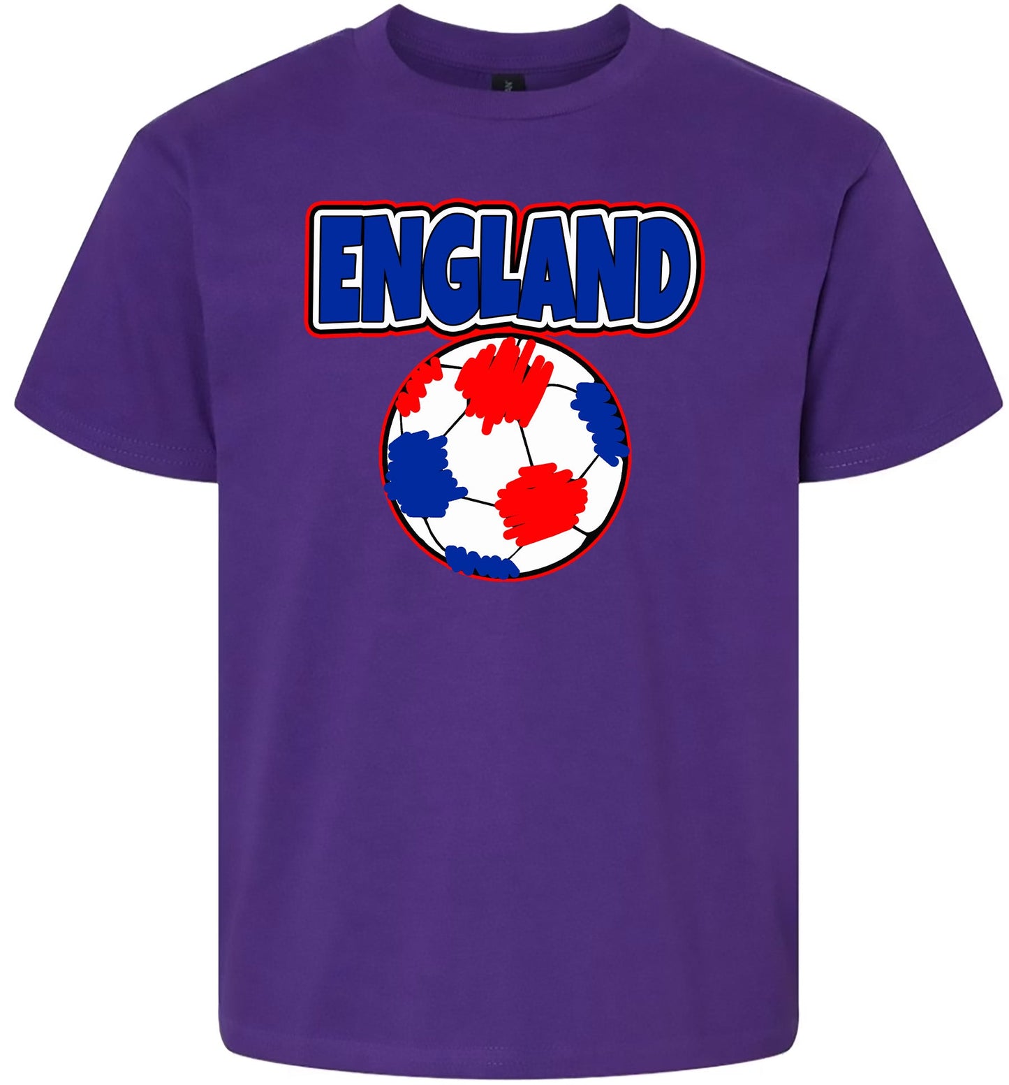 England Soccer Children's Gildan Soft Shirt