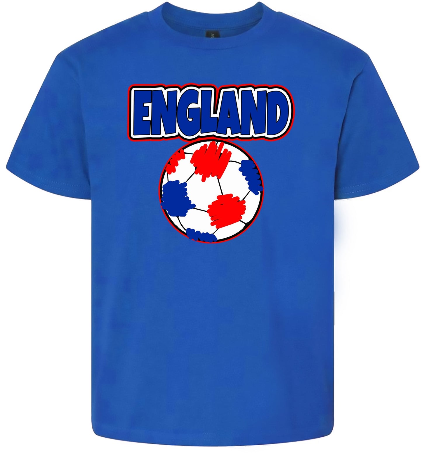 England Soccer Children's Gildan Soft Shirt