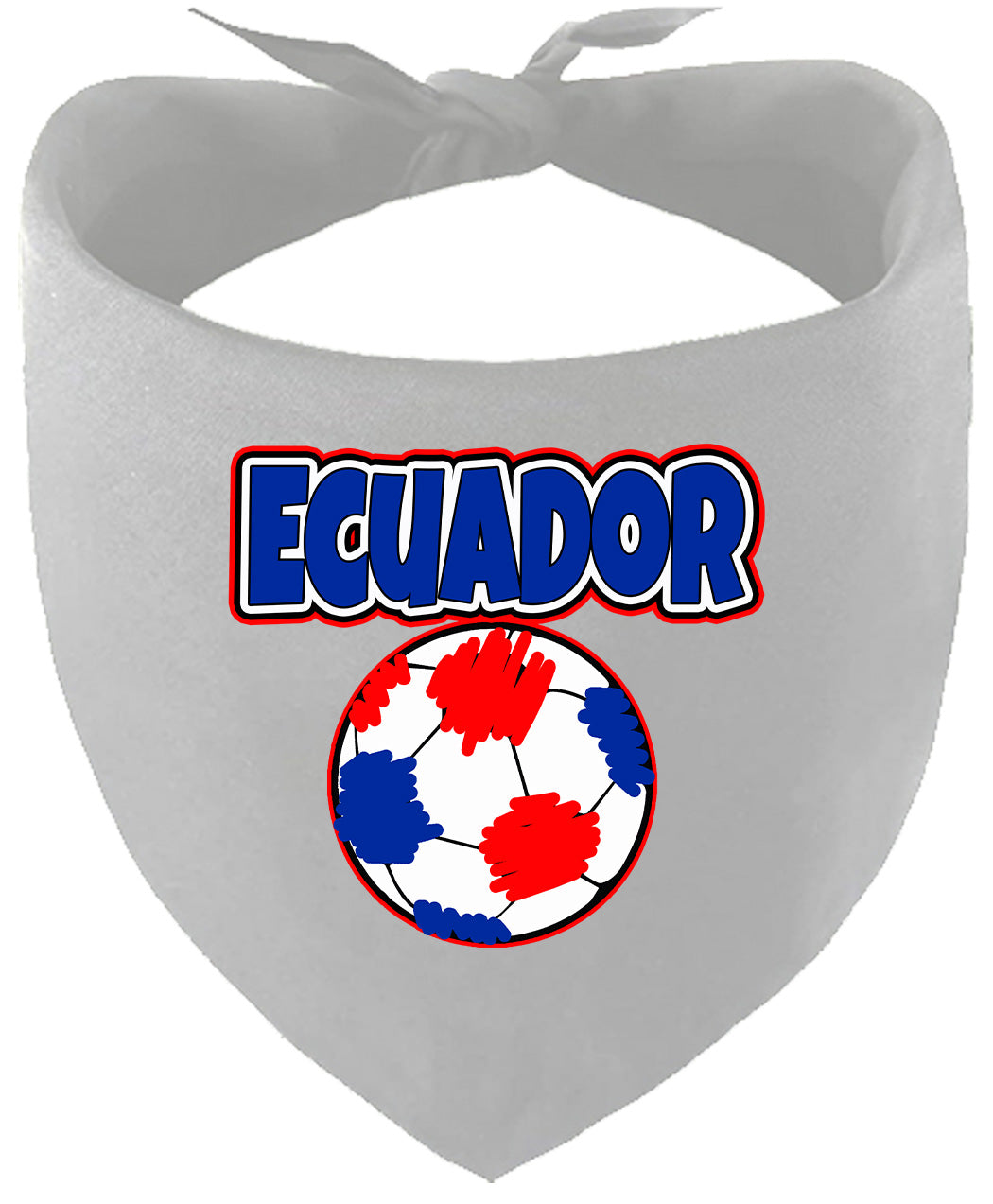 Ecuador Soccer Pet Bandana