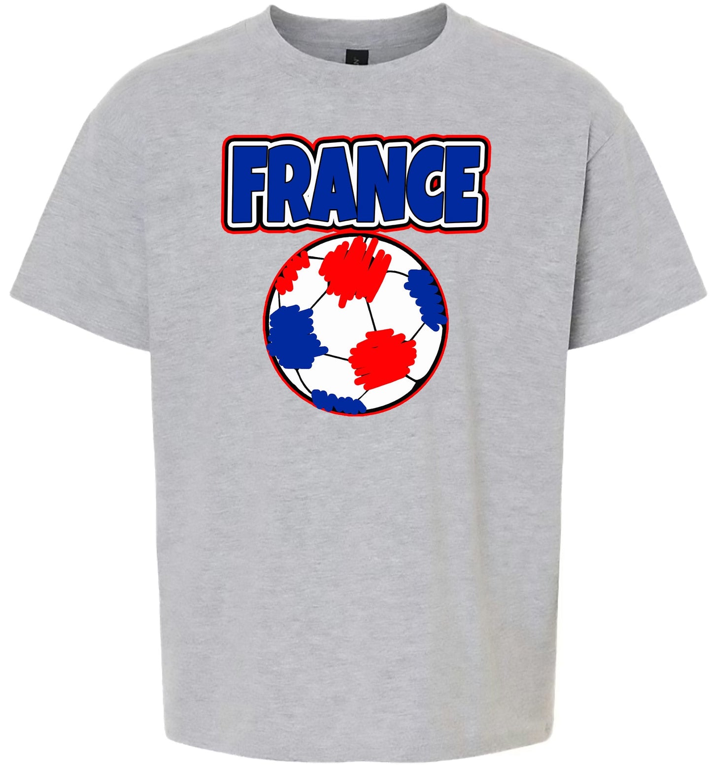 France Soccer Children's Gildan Soft Shirt
