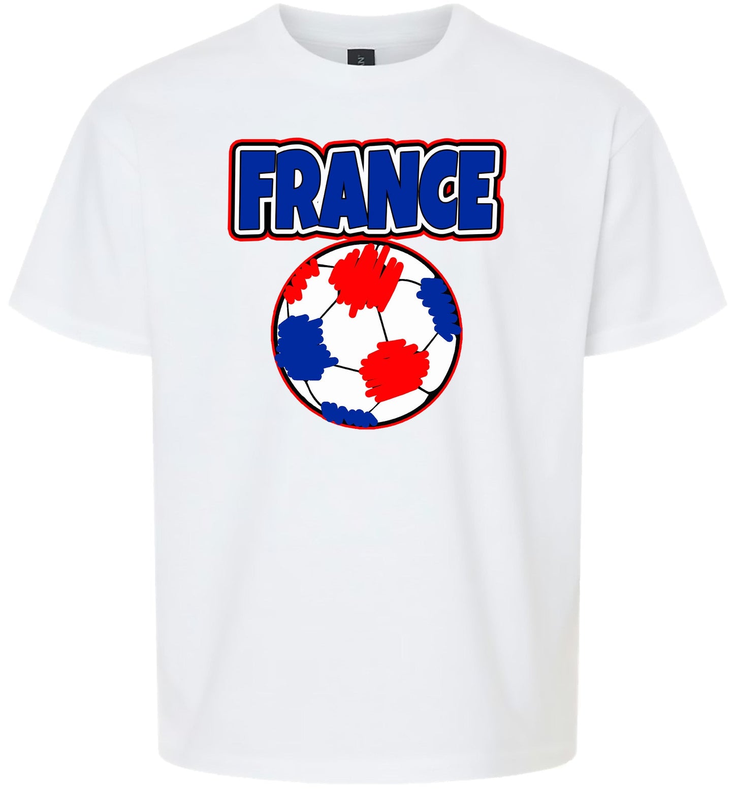 France Soccer Children's Gildan Soft Shirt