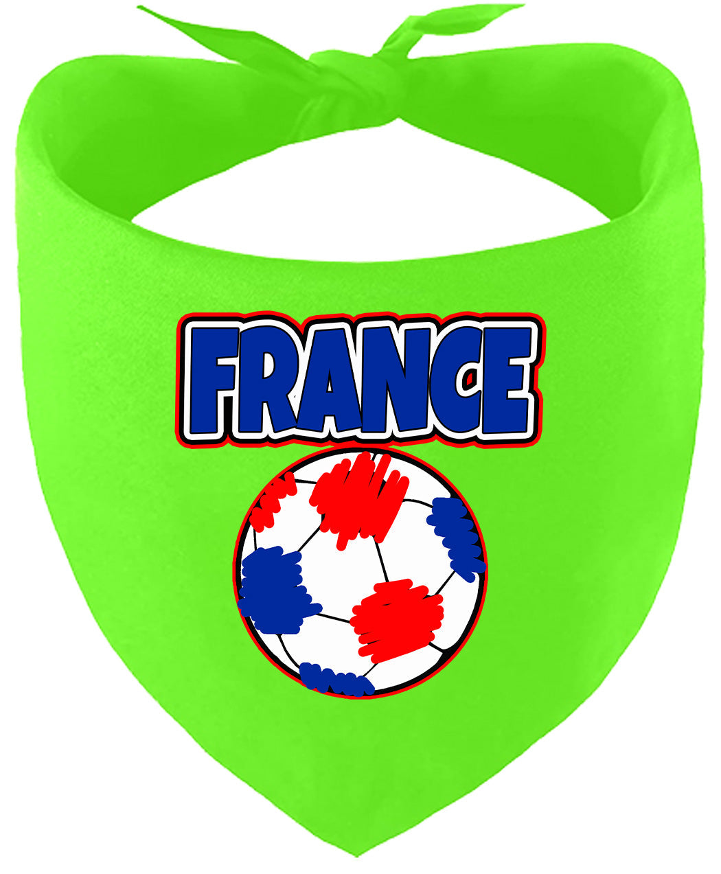 France Soccer Pet Bandana