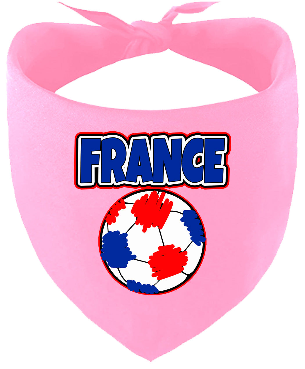 France Soccer Pet Bandana