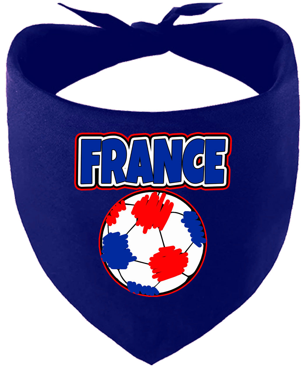 France Soccer Pet Bandana