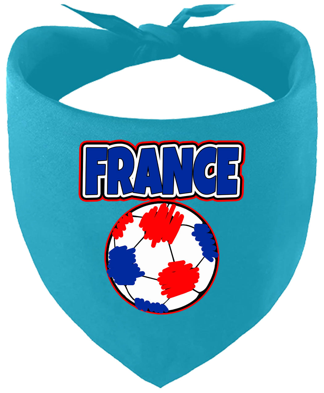 France Soccer Pet Bandana