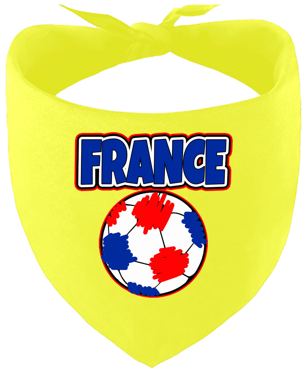 France Soccer Pet Bandana