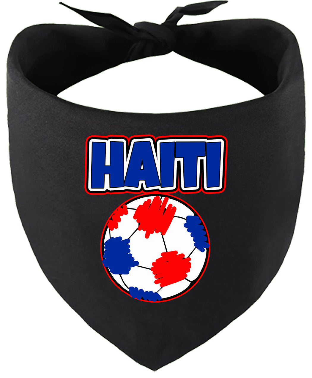 Haiti Soccer Pet Bandana