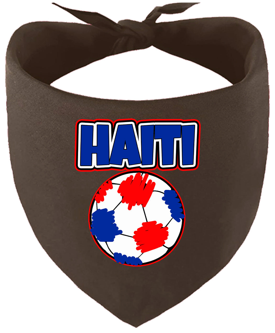 Haiti Soccer Pet Bandana