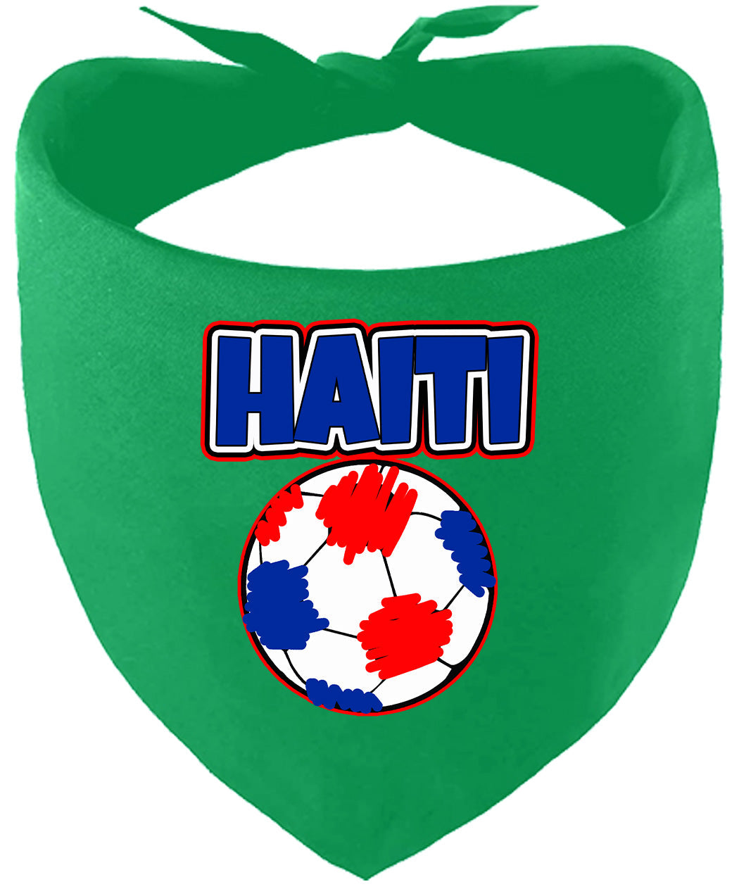 Haiti Soccer Pet Bandana