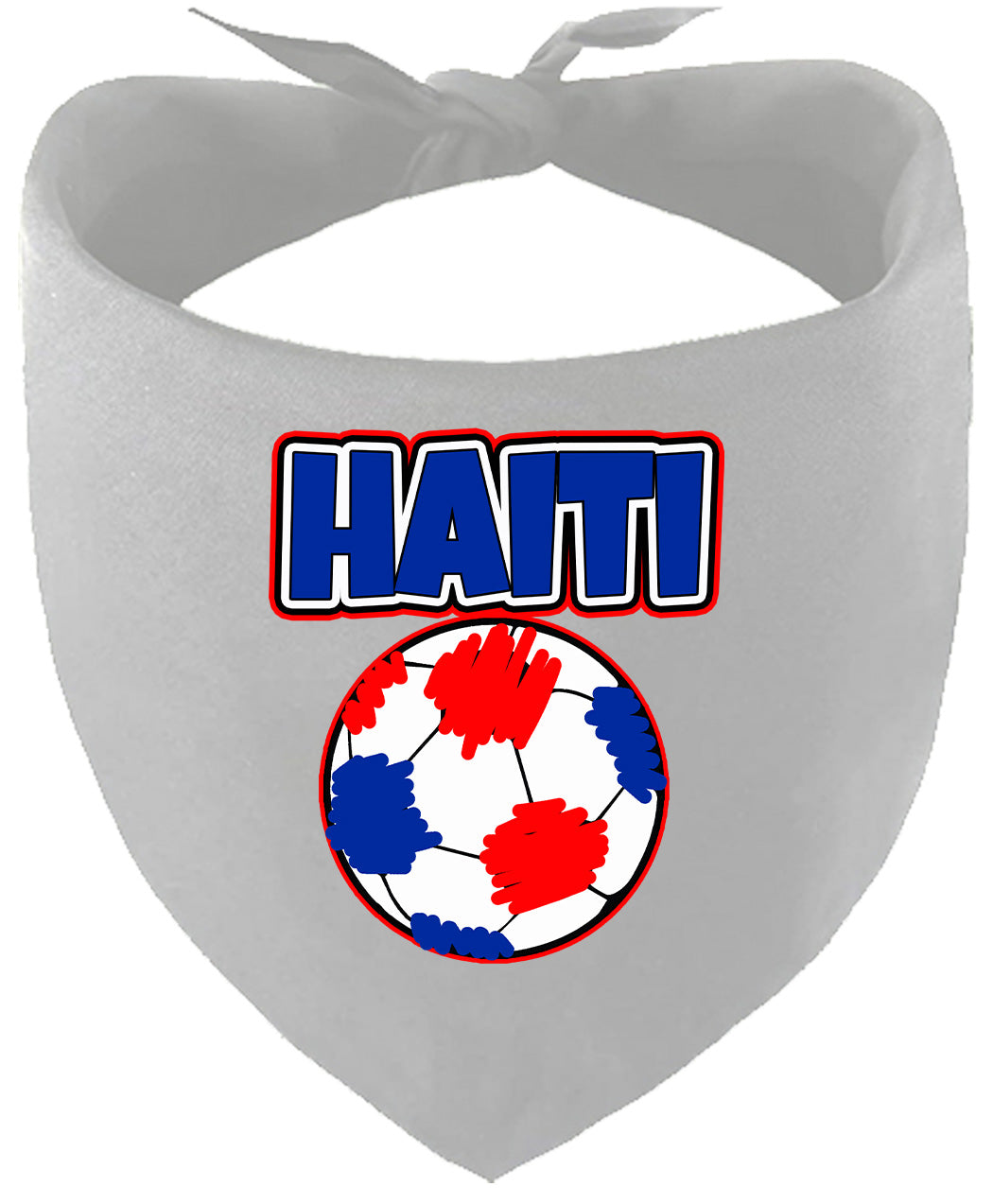 Haiti Soccer Pet Bandana